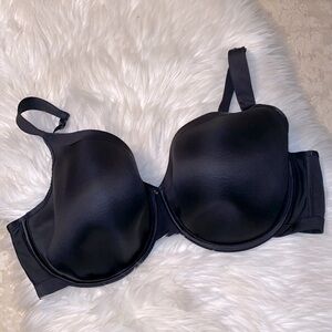 Cacique Black Bra 44 DDD